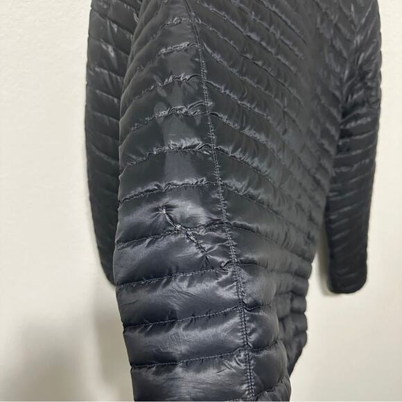 Eddie Bauer Mens EB650 Down Puffer Quilted Black Jacket Size Medium Coat **Read - Picture 9 of 12